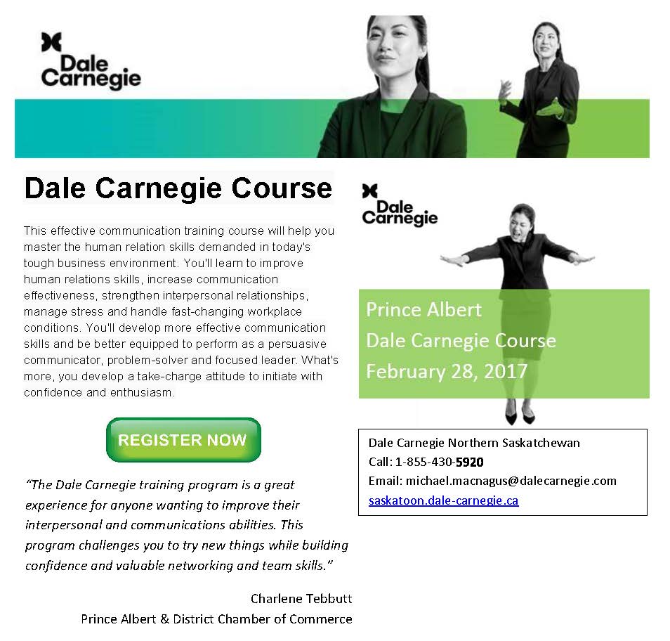Dale carnegie skills for success course